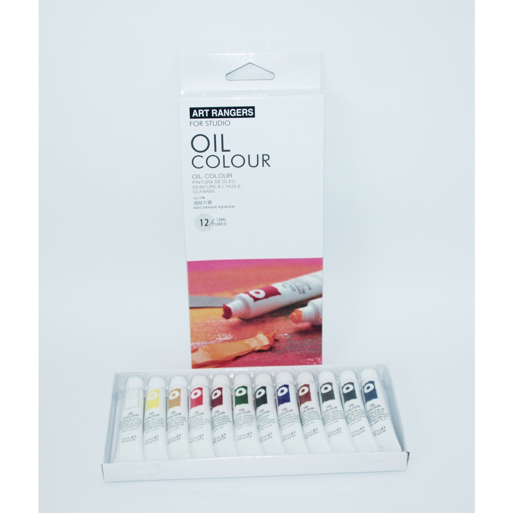 

Oil Colour / Cat Minyak Art Rangers 12ml Isi 12 Warna