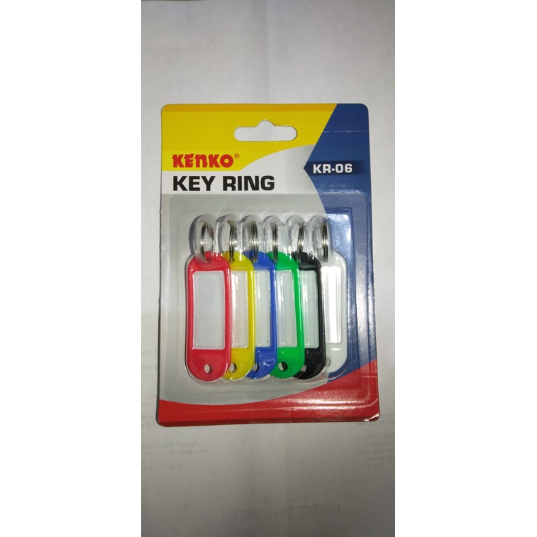 

Key Ring / Gantungan Kunci Joyko KR-6 Isi 6 Pc