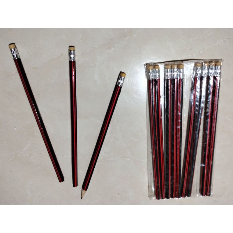 

Pensil merah hitam tien tan 12 pcs/bks
