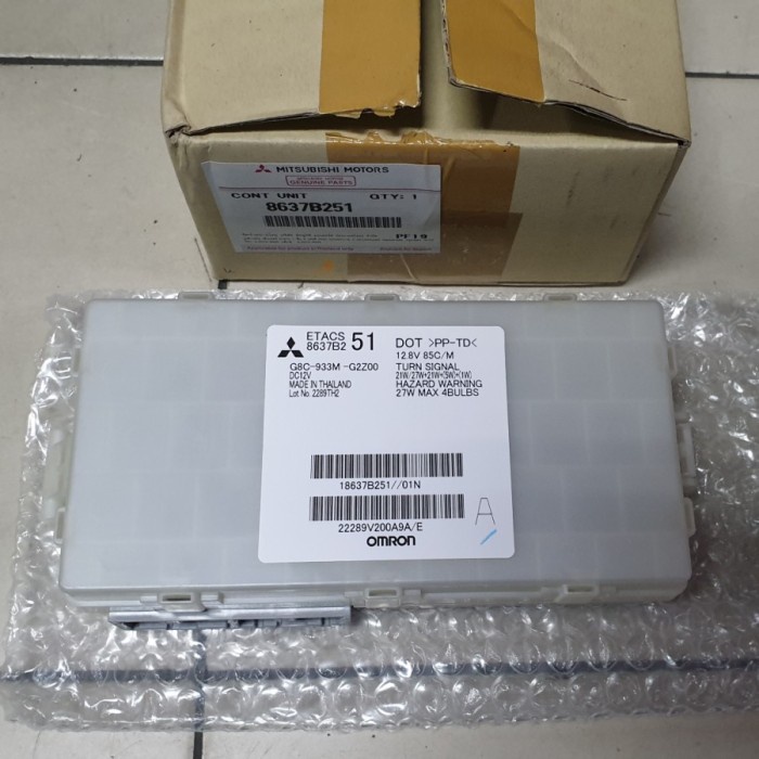 [New Ori] Etacs Ecu Original Asli 8637B251 Mitsubishi All New Triton Kl3 Bisa Sameday