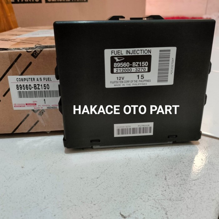 [New Ori] Ecu Computer Avanza Xenia 2009 2010 2011 1300Cc 89560-Bz150 Baru Asli Terbaru