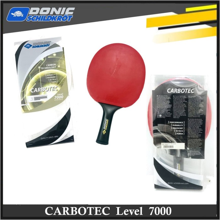 ✨Ori Donic Schildkrot Carbotec 7000 Bat Pingpong / Tenis Meja Limited