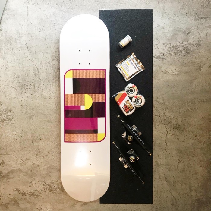 ✨Ori Skateboard Fullset 8.25 Ftg Geometric With Big Hollow Terbaru