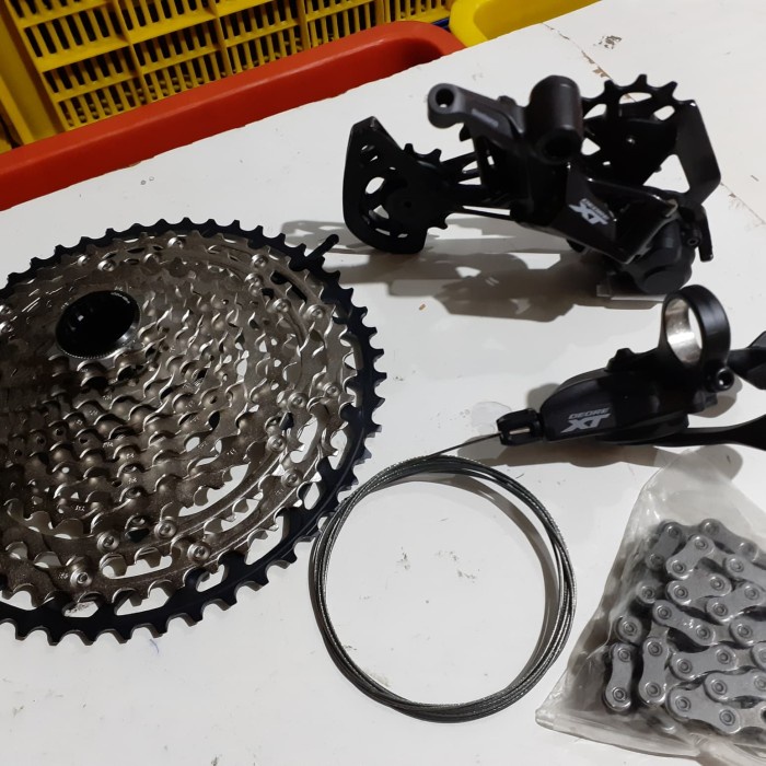 ✨Ori Groupset Shimano Deore Xt 12 Sped M8100. Grupset Shimano Deore Xt 12 Diskon