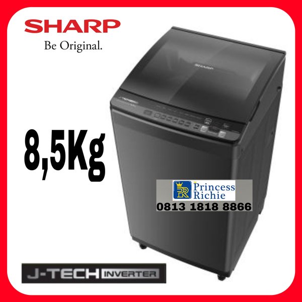 Mesin cuci Sharp 8.5 kg ES M 8500 XT SA
