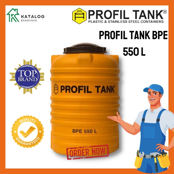 ✅Ready Profil Tank Bpe 550 Liter / Toren Air / Tangki Air Berkualitas