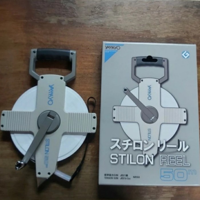 ✅Original Meteran Gulung Yamayo Stilon 50 Meter Made In Japan Bisa Gojek