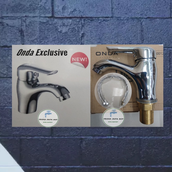 ✅Ori Kran Air Panas Dingin/Kran Wastafel Onda Exclusive B 30012 Bisa Gojek