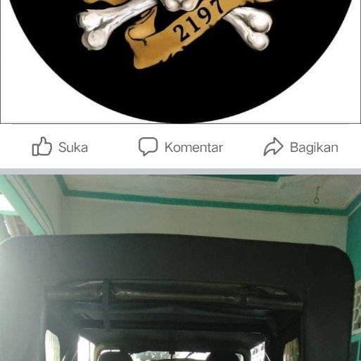 Cover Ban Serep Sarung Ban Serep Custom Mobil Feroza Jimny Katana
