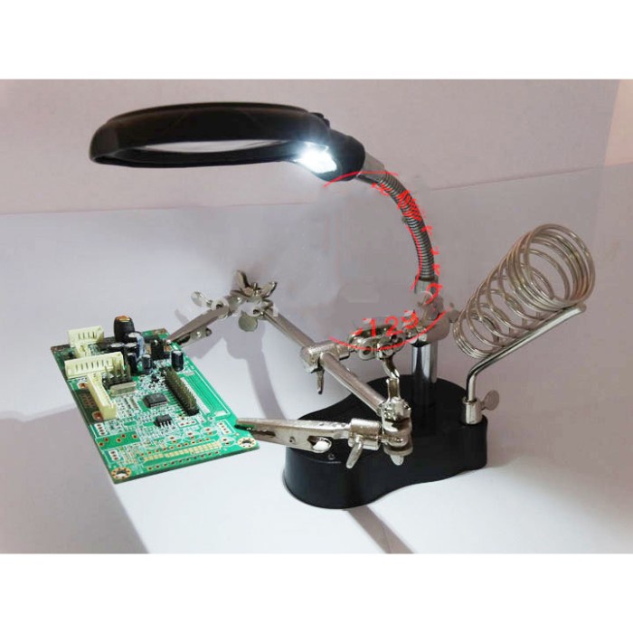 

Kaca Pembesar / Magnifier + Led 3 In 1