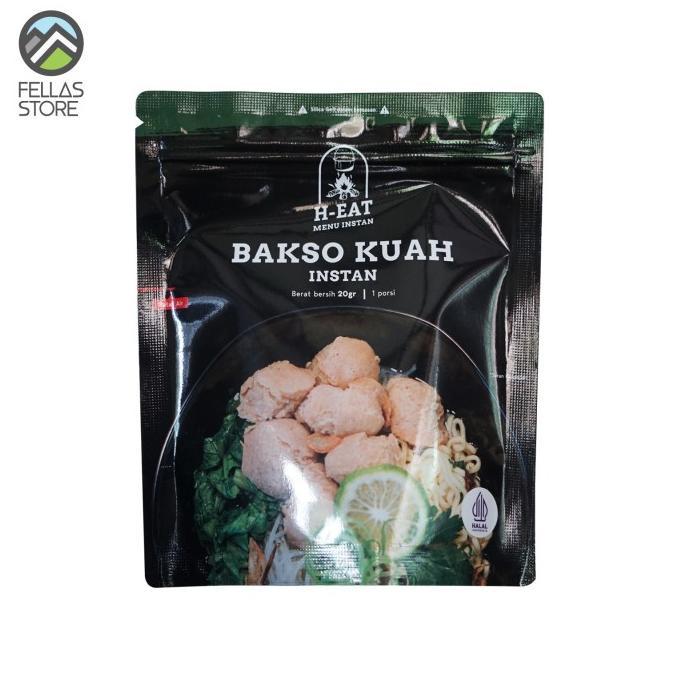 

NEW SALE !!! H-EAT - Bakso Kuah Instan 20gr (1 porsi)
