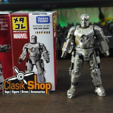 Tomica Metacolle Marvel Iron Man Mark1 Figure Mark 1 Satu Takara Tomy Ready