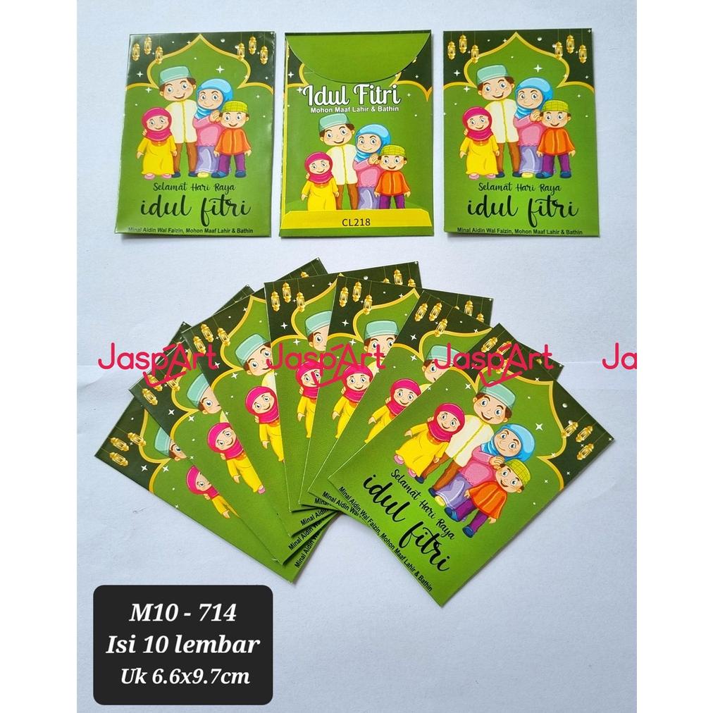 

Amplop Lebaran Idul Fitri Snack Unik Kekinian 1 Pack Isi 10 Siap Pakai Ukuran Medium