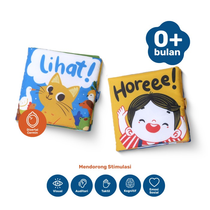 

Disc!! Tentang Anak - 2 Soft ok Horeee& Lihatl Buku Tummy Time