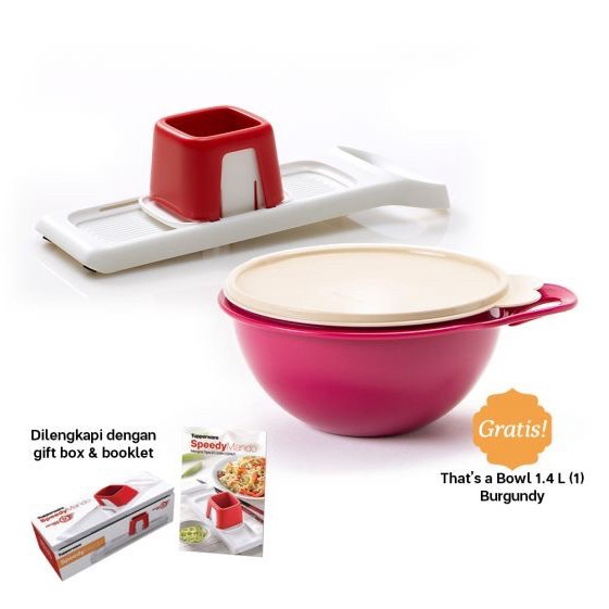 Speedy Mando Tupperware Pengiris Bawang Promo Terbaru