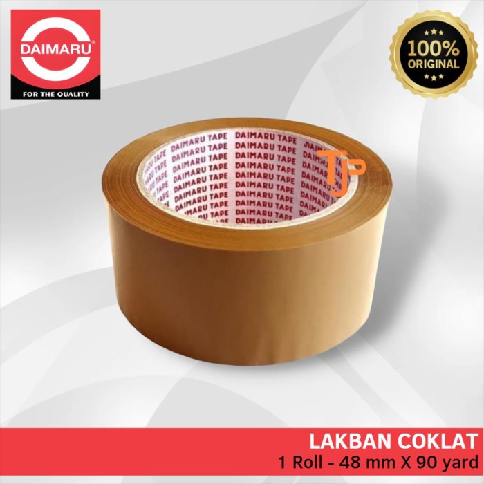 

Lakban Coklat Daimaru 48mm x 90 Yard