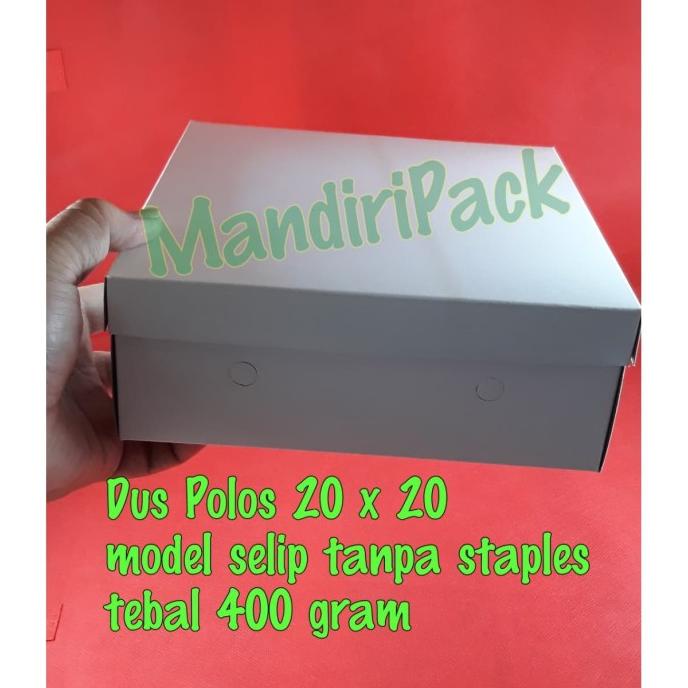 

Dus Nasi 20 X 20 Polos + Mika Sekat 5 (50Set) Kode 1183
