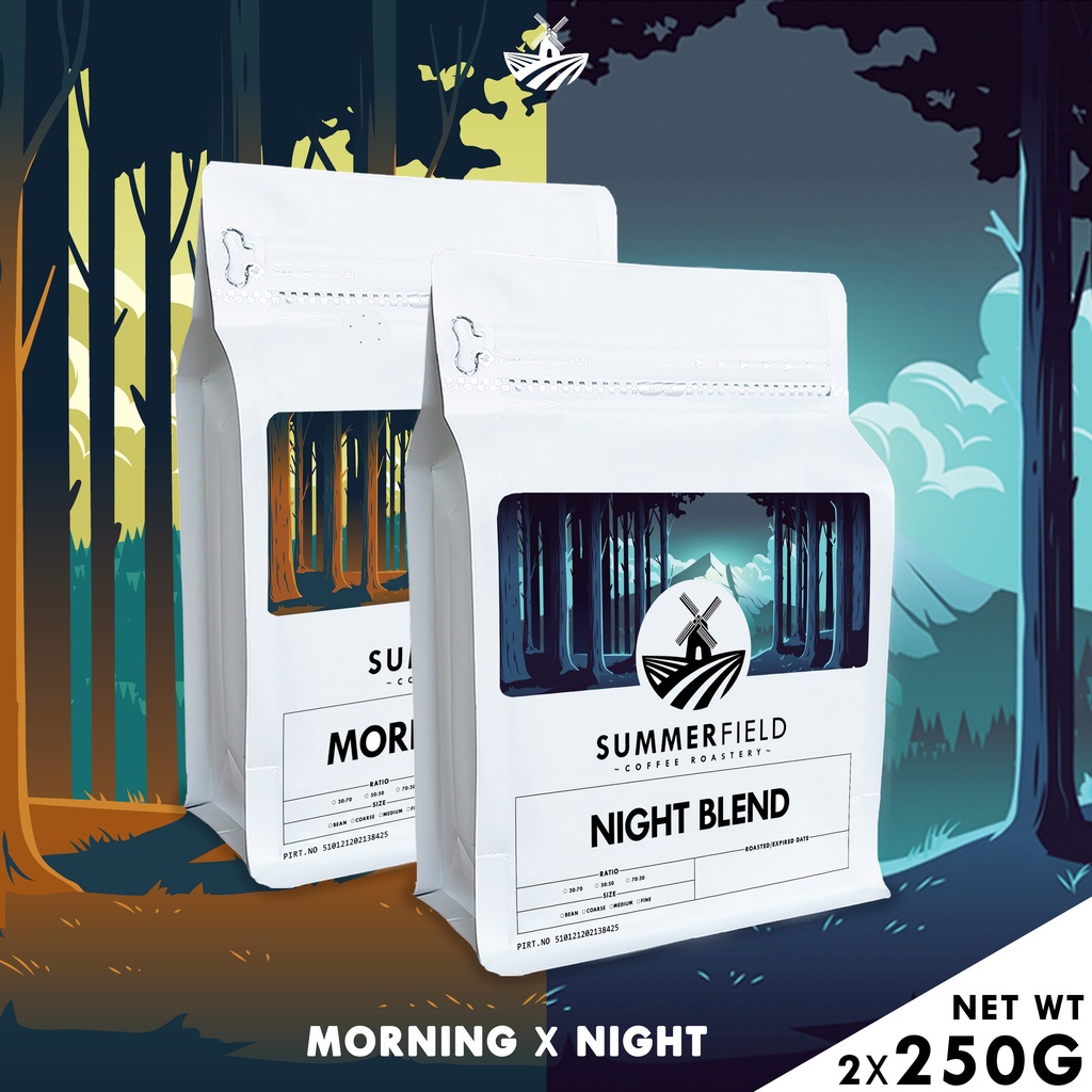 

MORNING X NIGHT BUNDLE 2x250g - Summer Specialty