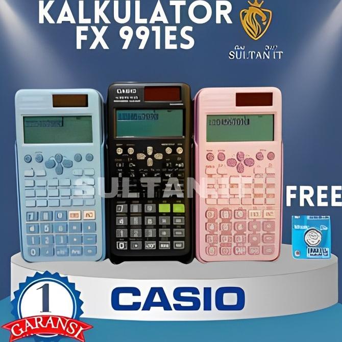 

KALKULATOR SCIENTIFIC CASIO FX 991ES PLUS ORI