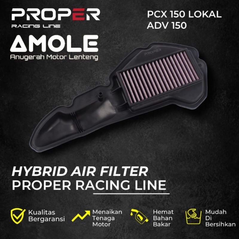 Filter Udara Air Filter PROPER Honda PCX 150 Lokal ADV 150