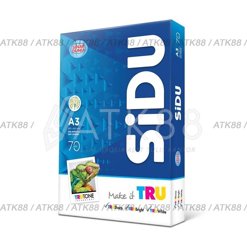 

Update! Kertas HVS A4 75 gsm - Sidu ,.