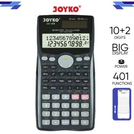 

Calculator Kalkulator Joyko CC-25 Scientific 401 Functions
