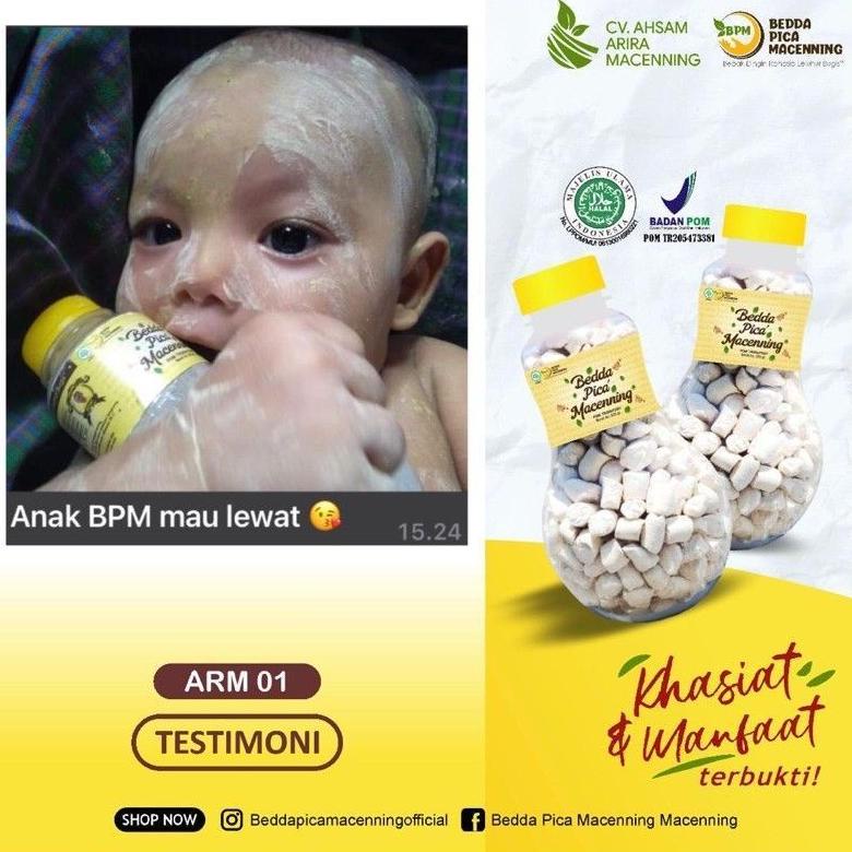 Berkualitas afnansa Bedak Dingin Pica MACENNING bpom .,