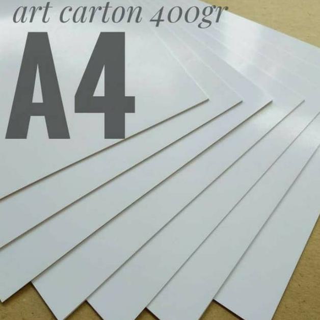 

Special - ( 50 Lembar ) Kertas Art Carton 400 Gsm / Karton Glossy Uk A4 / 21cm x 29.7cm ,,