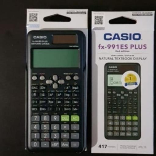 

CASIO SCIENTIFIC KALKULATOR FX 991 ES PLUS ORIGINAL ASLI MANTAP