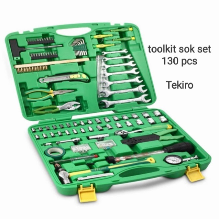 ✅New Kunci Shock 130 Pcs Tekiro / Kunci Sock 130 Pcs / Kunci Sok 1 Set Diskon