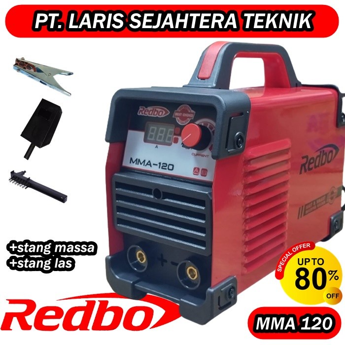 ✅Baru Mesin Las Inverter Mma 120 Redbo 900 Watt Terbatas