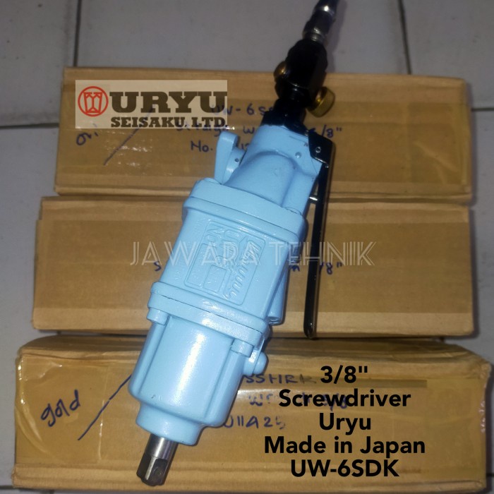 ✅Baru Uw-6Sdk Air Impeck Wrench Uryu 3/8 Pneumatic Tools Bisa Gojek