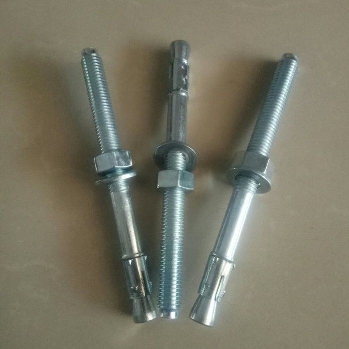 ✅New Trubolt / Dynabolt M12 X 200 Lokal Panjang 200 Mm 1 Box Isi 25 Pcs Berkualitas