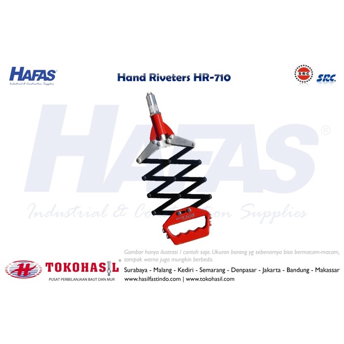 ✅Baru Hand Riveter / Tang Rivet Src Hr-710 Bisa Sameday