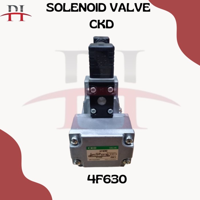 ✅Baru Solenoid Valve Pneumatic 4F630-20 Ckd Terbatas