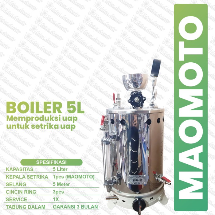[Ori] Boiler Maomoto 5 Liter Bisa Sameday
