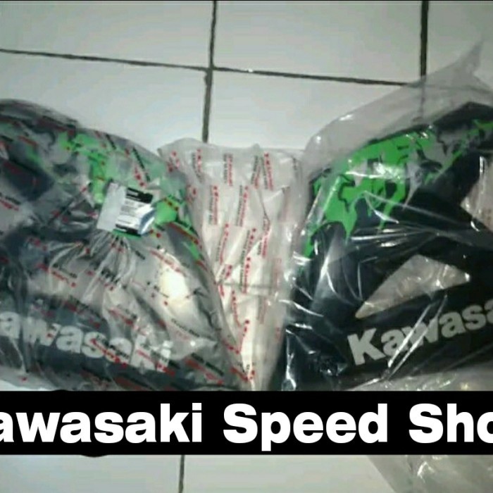 [New Ori] Fairing Body Bawah Ninja Rr New Hijau Batik 2013 Original Terbatas