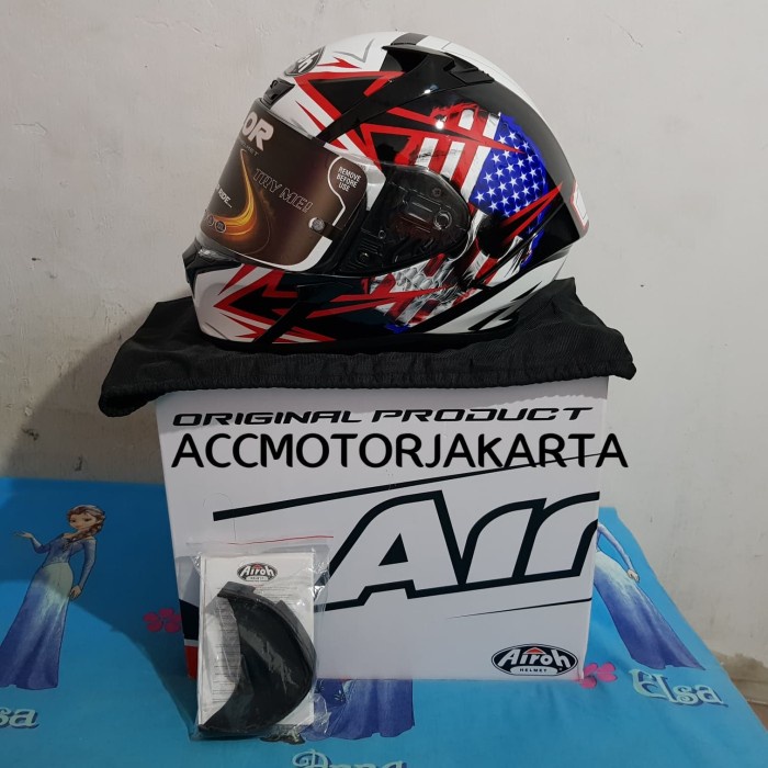 [New Ori] Airoh Valor Sam  Original Airoh 100 Diskon