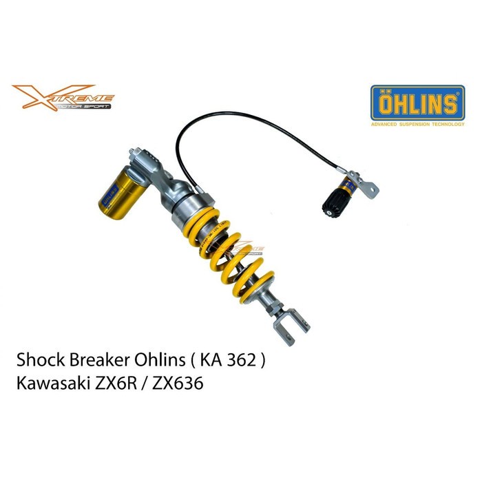 [Baru] Shock Ohlins Original Kawasaki Zx6R / Zx636 Ka 467 Sweden Terbaru