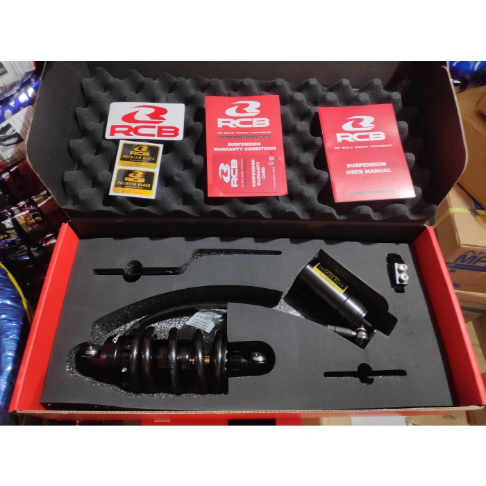 [Baru] Shock Tabung Jupiter Mx All Series Rcb Db-2 Line Black Series Bisa Gojek
