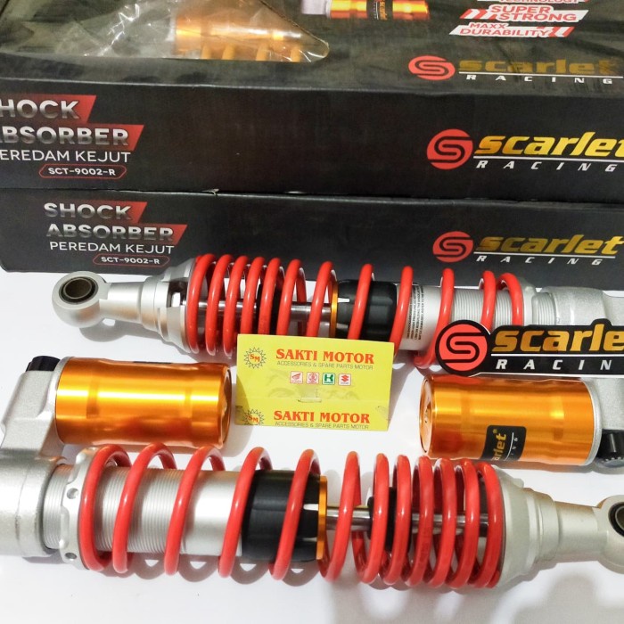 [Baru] Shockbreaker Nmax N-Max Shockbreaker Blk Tabung Bawah Scarlet Original Berkualitas