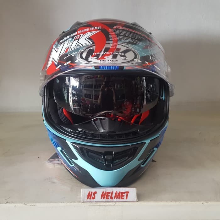 [New Ori] Original Helm Nhk Gp1000 Motif Plasma Tosca Size Xl Bisa Sameday
