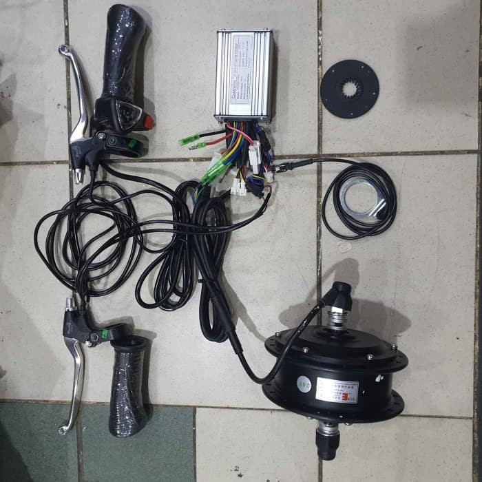 [Baru] Sepeda Listrik 24 Volt Custom Modifikasi Kit Komponen Custom Berkualitas
