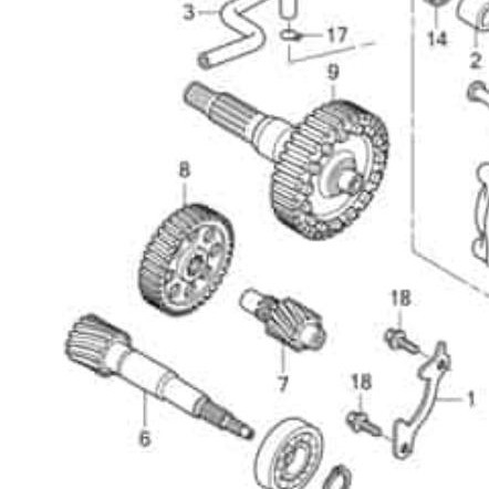 [Baru] Rasio Girbox Gardan Beat Fi Esp/ Setater Alus Asli/Ori Terbatas