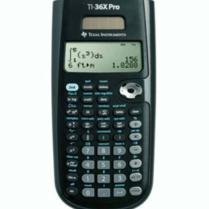 

kalkulator/calculator scentific TEXAS INSTRUMENTS TI 36X PRO #GARANSI