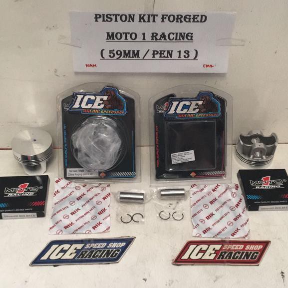 ✨Termurah Piston/Seher Moto-1 Forged 59Mm/Pen-13 Bisa Gojek