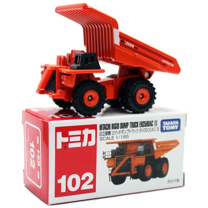 tomica 102 hitachi rigit dump truck