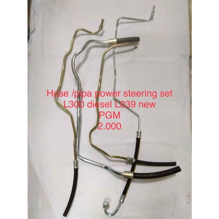 Selang Hose pipa pipe power steering High pressure set L300 diesel