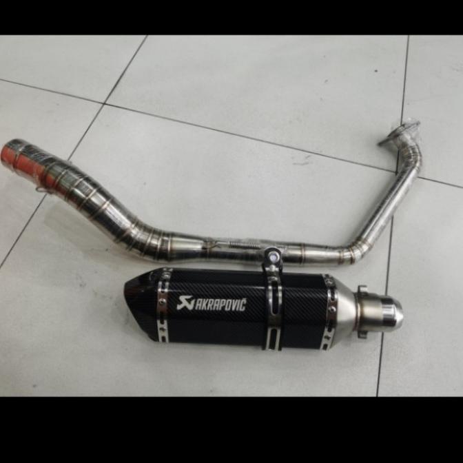 Knalpot Akrapovic Carbon Fullsystem R15 v2 v3 CBR 150 GSX SONIC MX