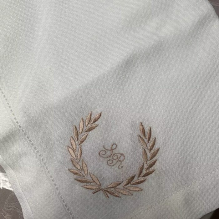 Sapu Tangan Handkerchief Women Wanita Napkin Vintage 100%Cotton Japan